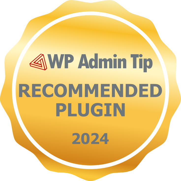 This plugin is recommended by WP Admin Tip