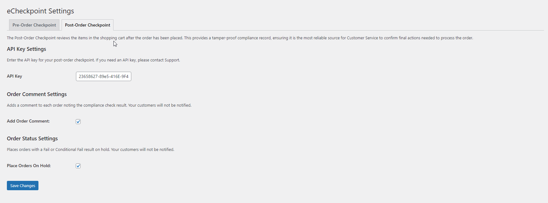 ![Post-Order Settings](assets/screenshot-2.png) - Plugin