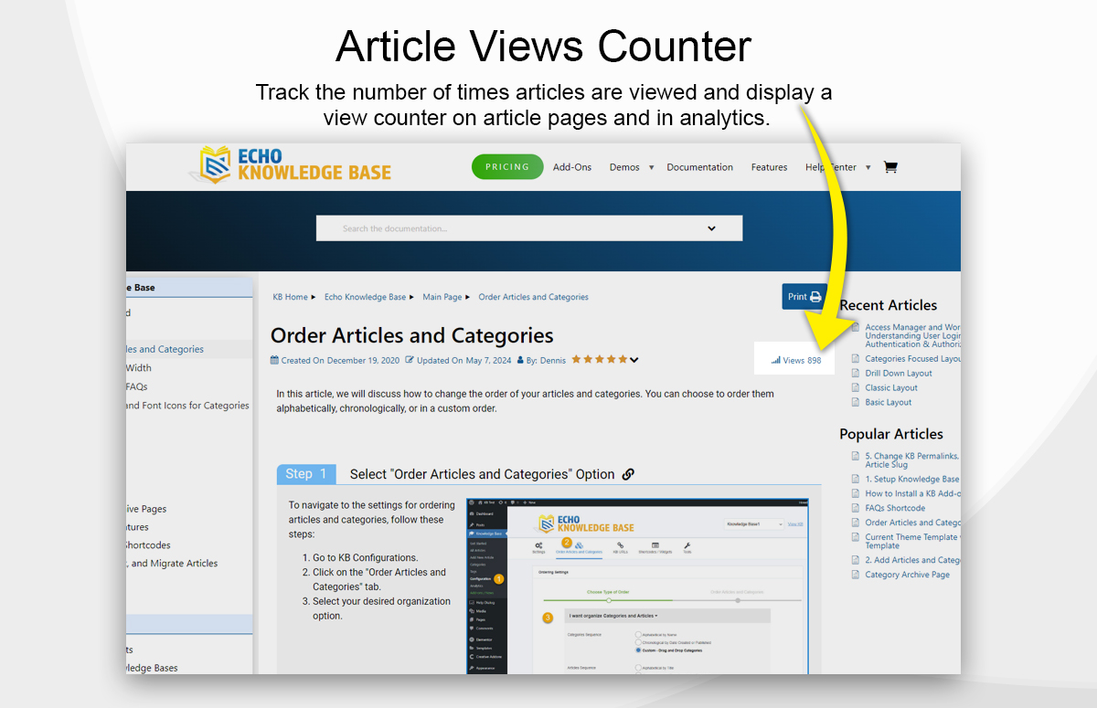 Tabs Layout example with images