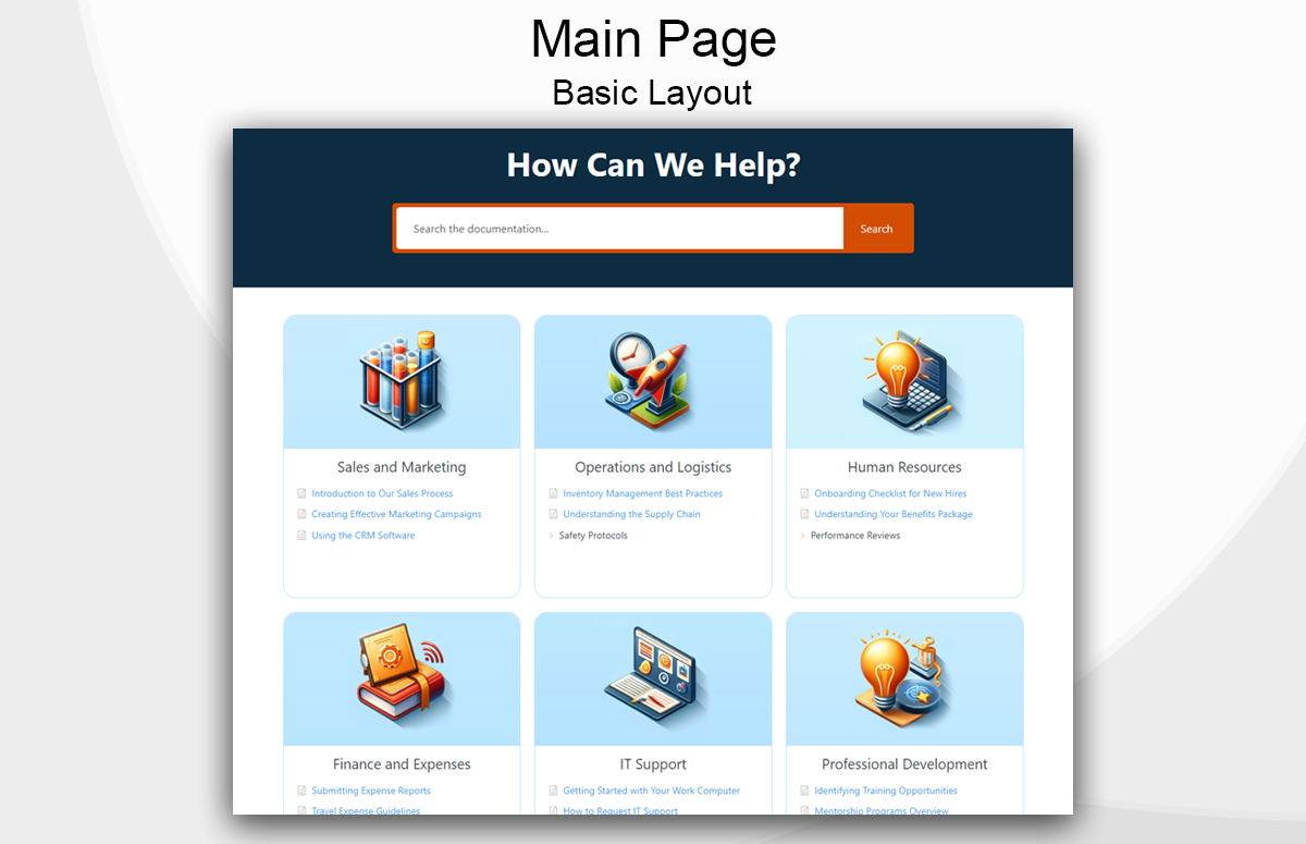 PRO version: Advanced Search with analytics showing popular and not-found searches