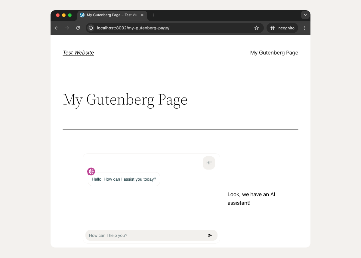 Gutenberg page