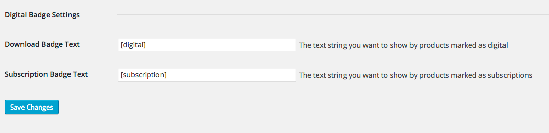 The Settings Screen, show integration with the Recurring Payments Extension enabled