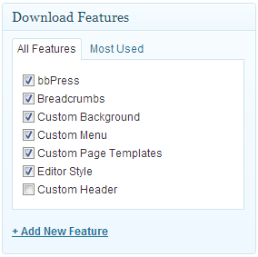 Download Features