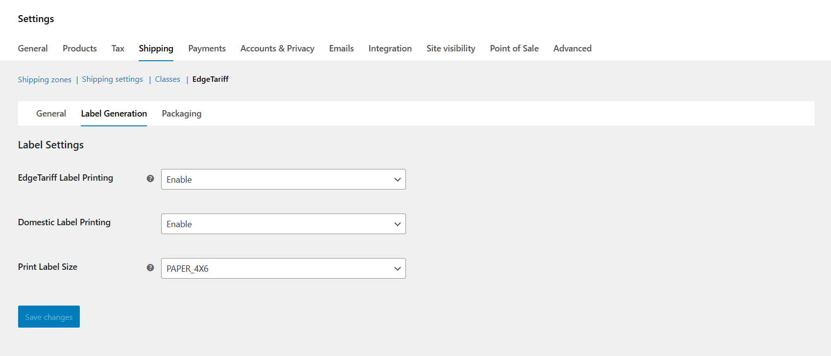 EdgeTariff Dashboard