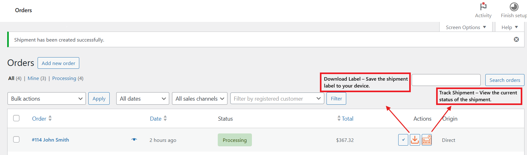 Restricted Party Screening (RPS) + Estimated Duties & Taxes (EDT) Table