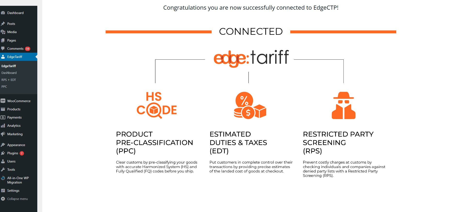 Estimated Duties & Taxes (EDT) on checkout Page