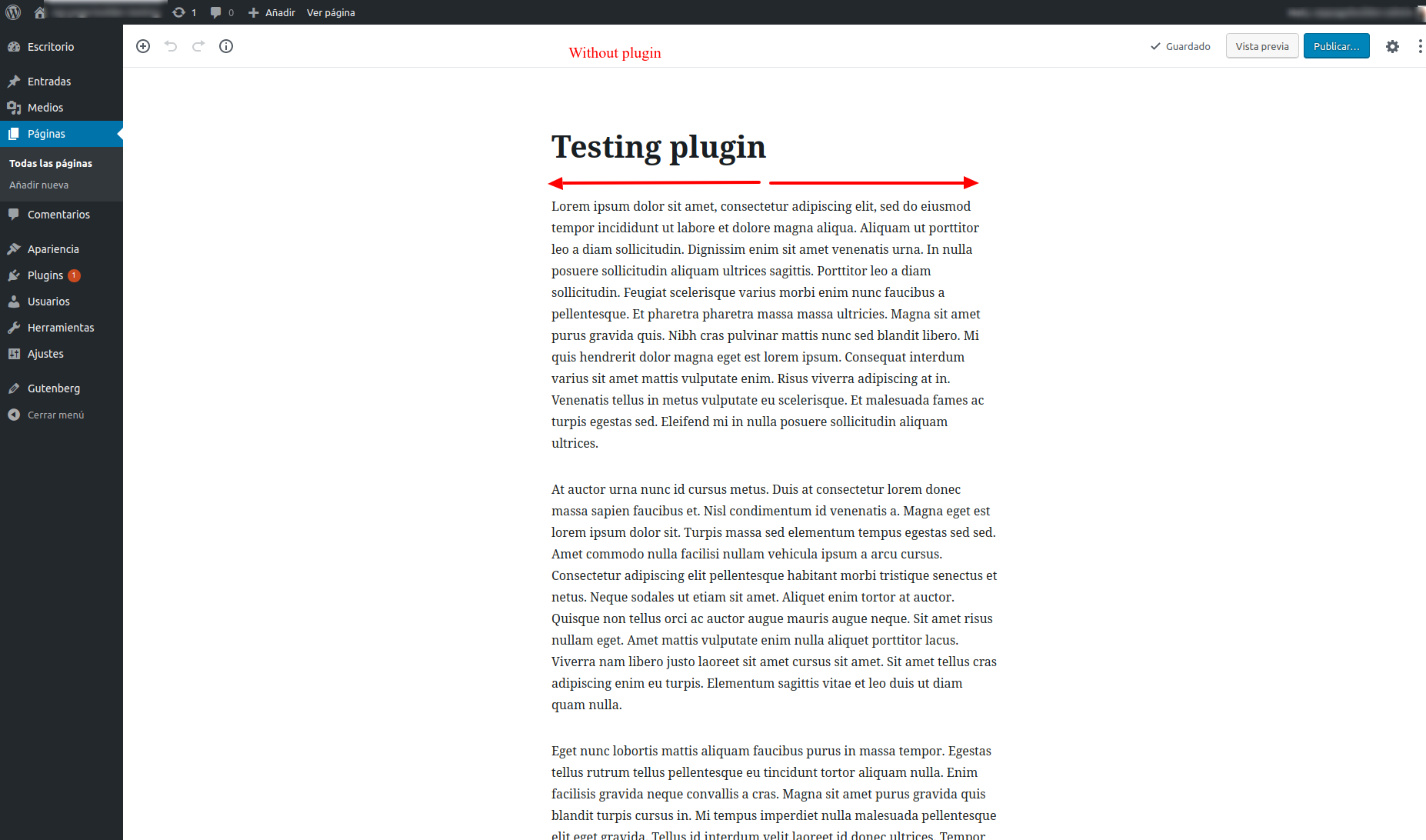 Plugin not installed or disabled