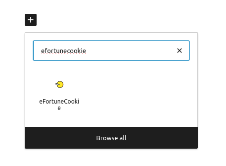 Search for eFortuneCookie