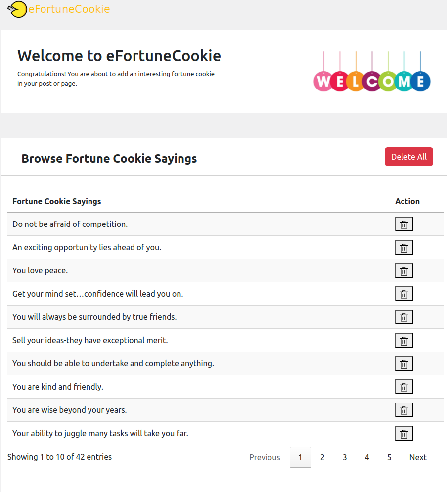 Import your sayings
