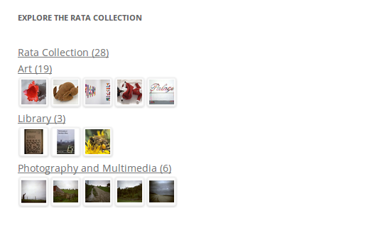 eHive Objects Gallery widget