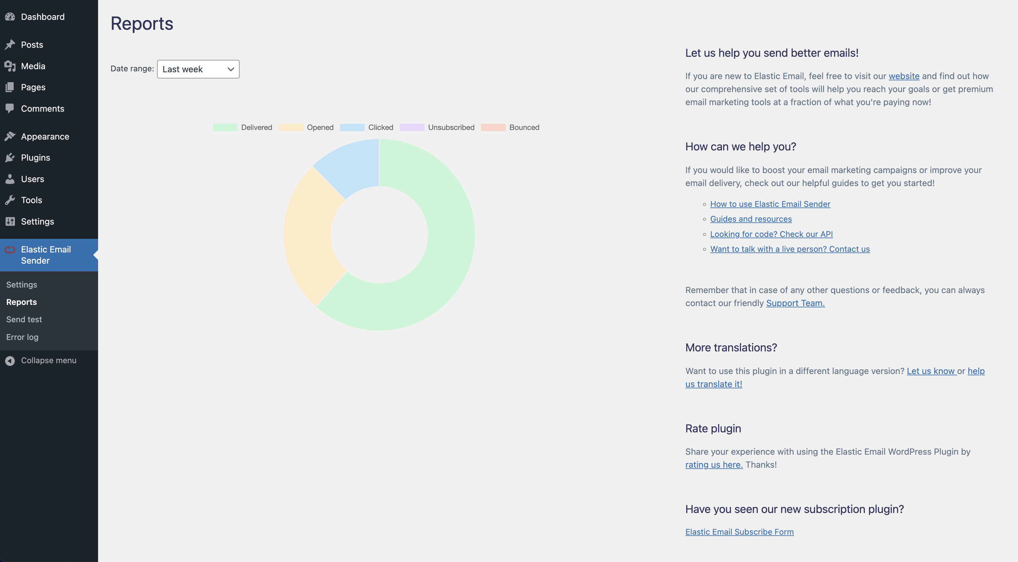 Install Elastic Email Sender with ease! Just fill in a few details and let us help you send better emails.