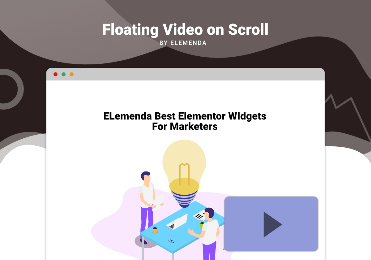 Floating Video Player Widget