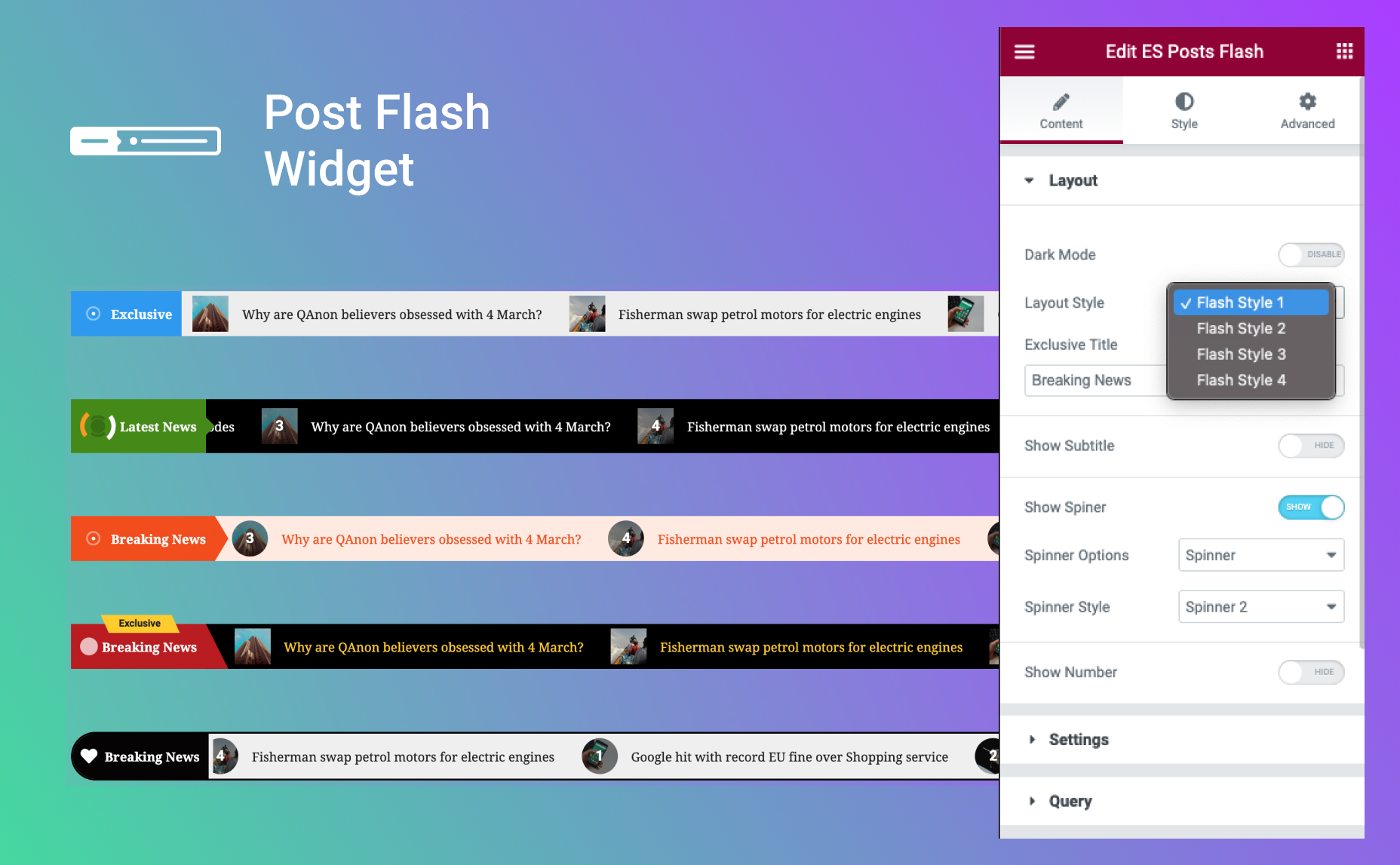 Elespare - Posts Lists