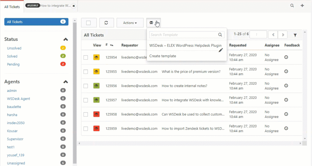 Detailed Visual Reports