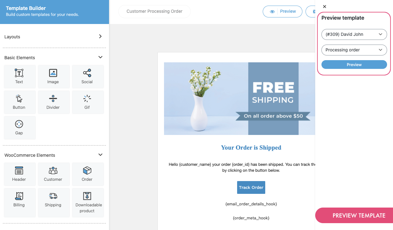 Add unlimited row to Email Templates.