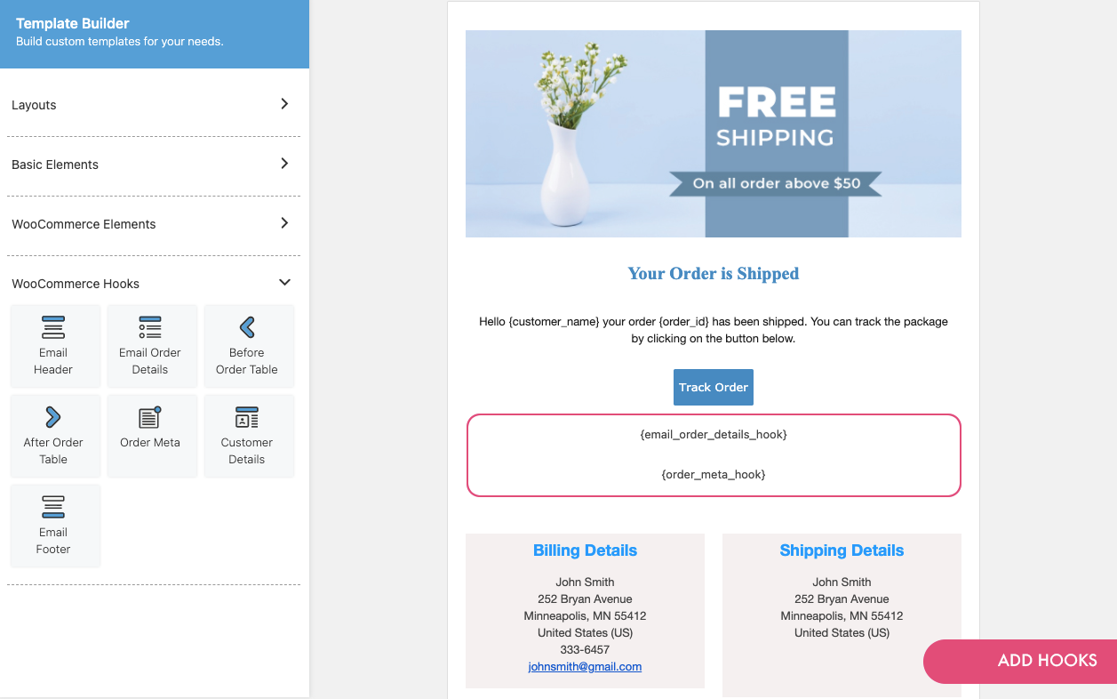 Manage Email Templates.