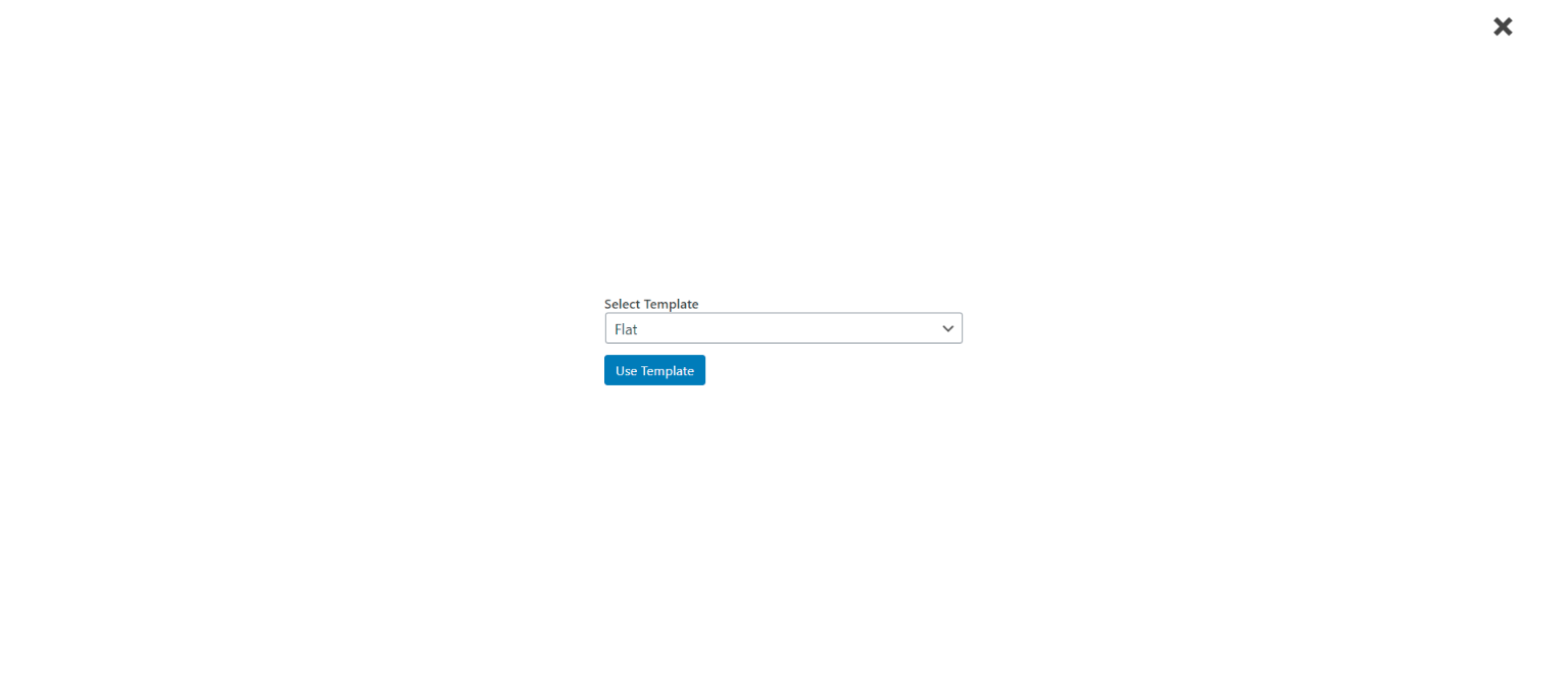 The email template switcher