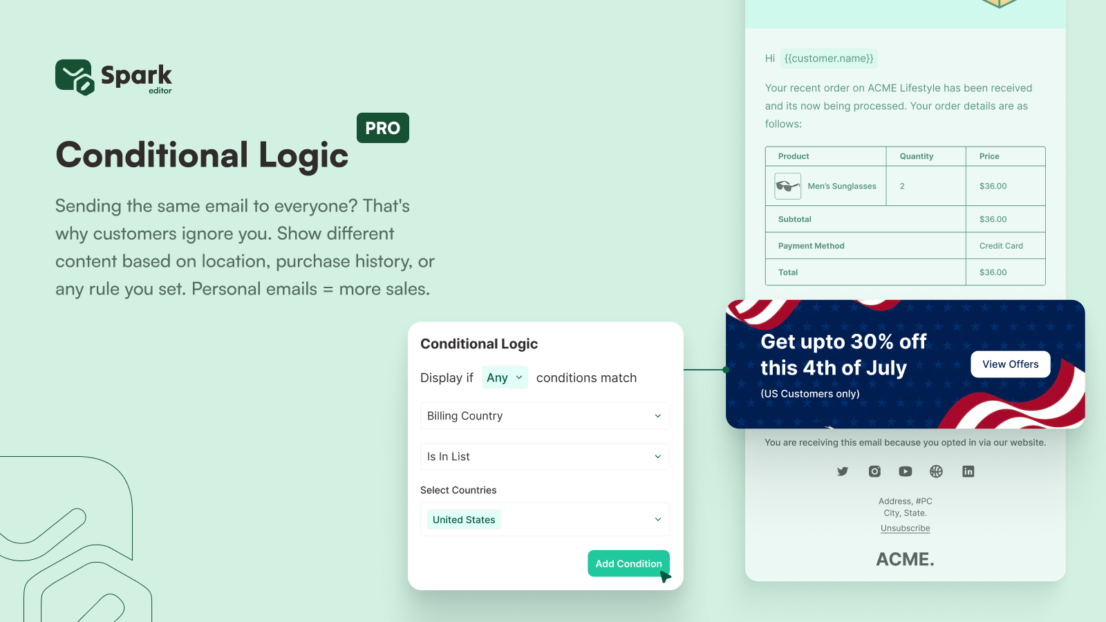 Conditional Logic