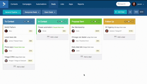 Create in-depth automations like thank and follow up emails after purchase