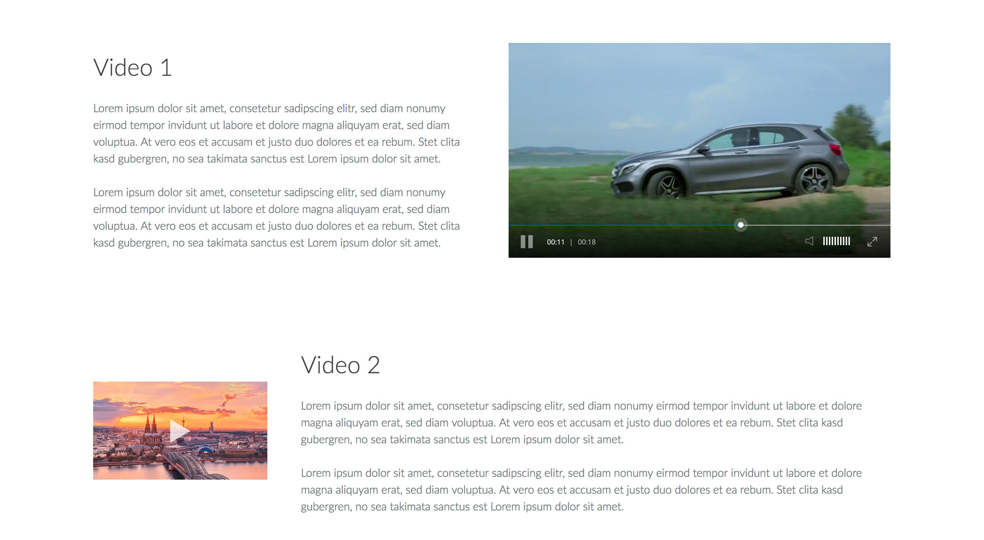 Responsive Player
