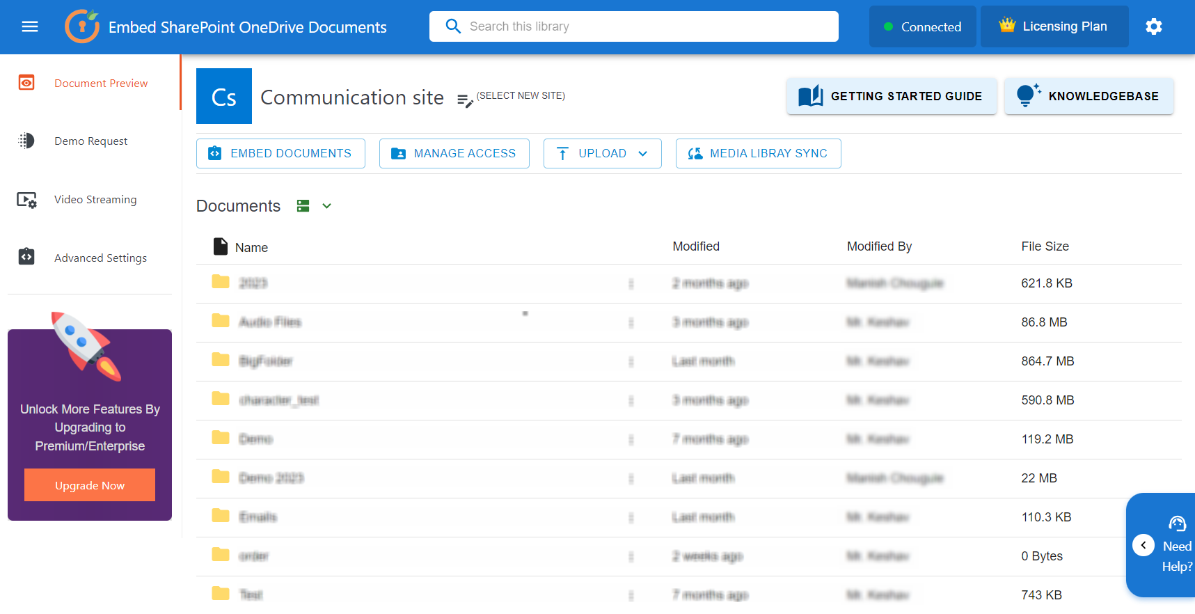 SharePoint File & Folder Preview
