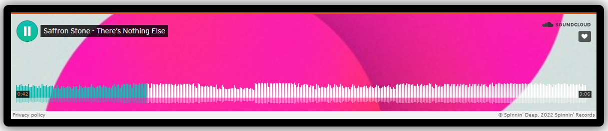 SoundCloud Single Track Customize