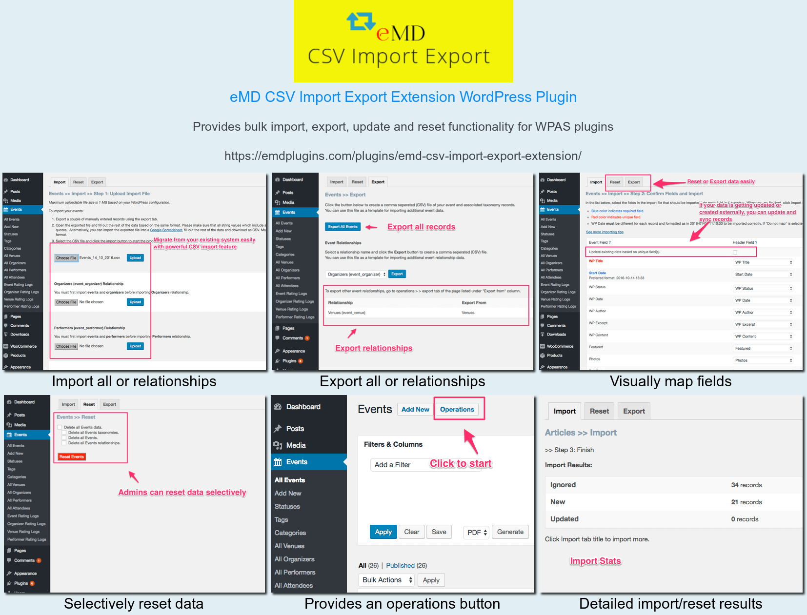 Featured and Recent Employee sidebar widgets