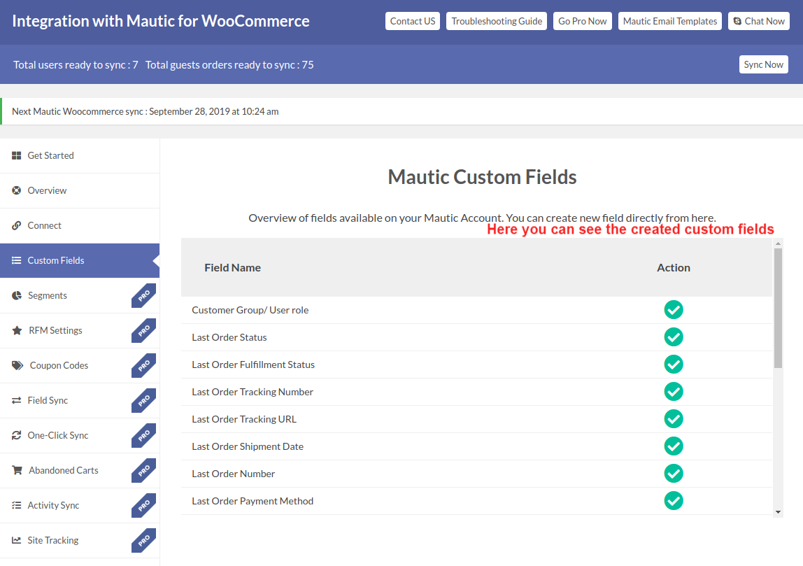 Custom Fields on Mautic.