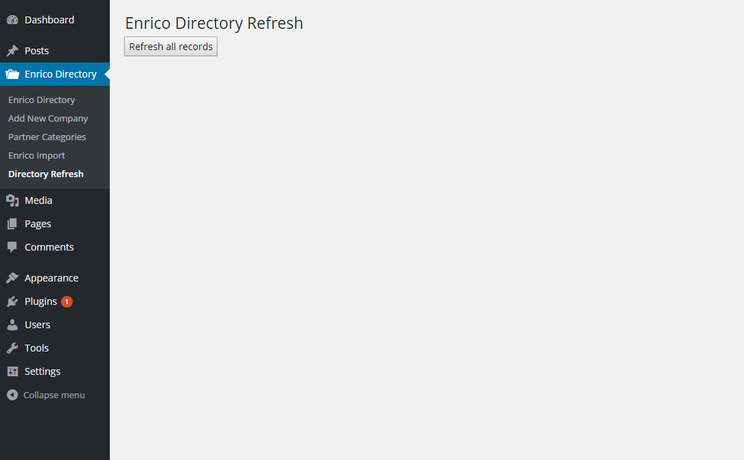 Refresh all directory entries (fetch new eniro information)