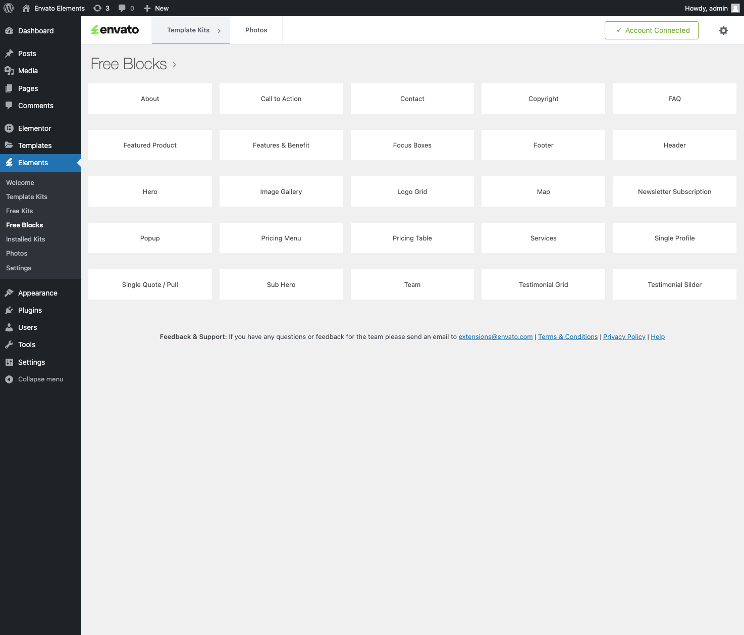 **Envato Elements Photos Search.**