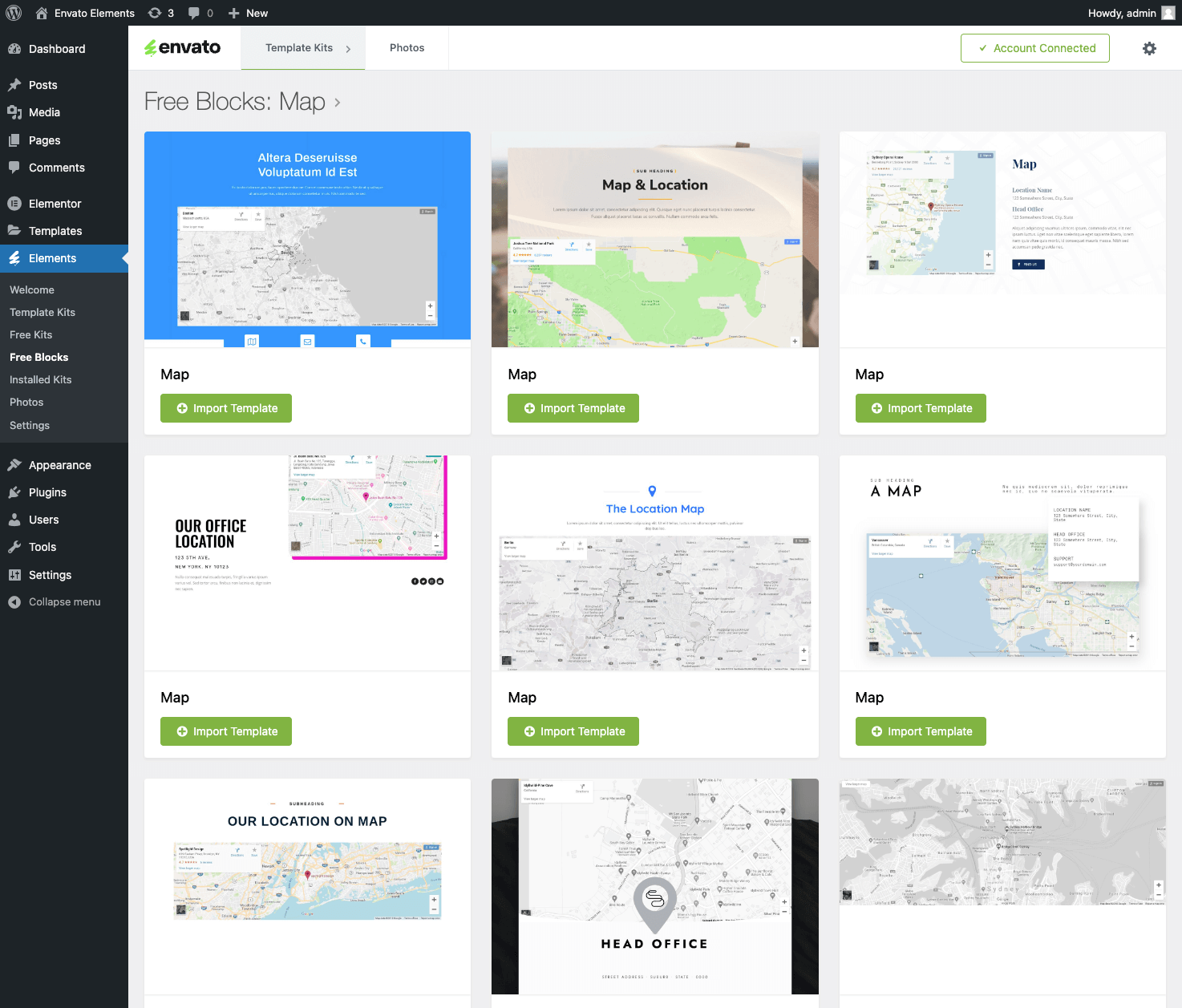 **Envato Elements Photos Integration.**
