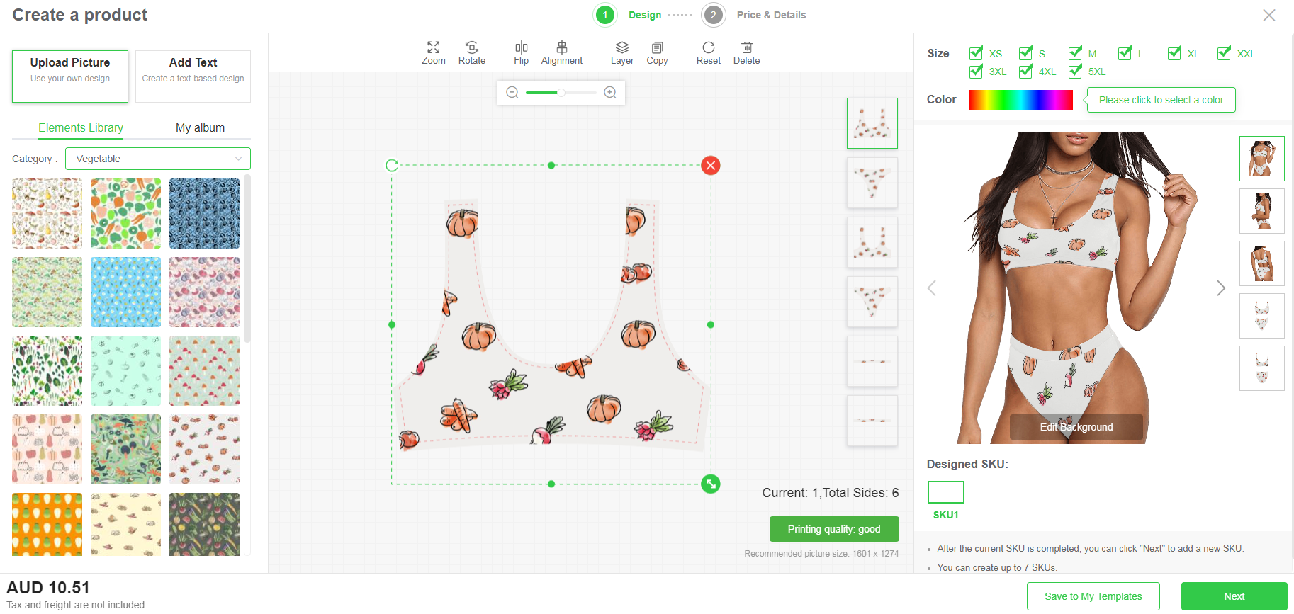 Create a 3D printing Product.