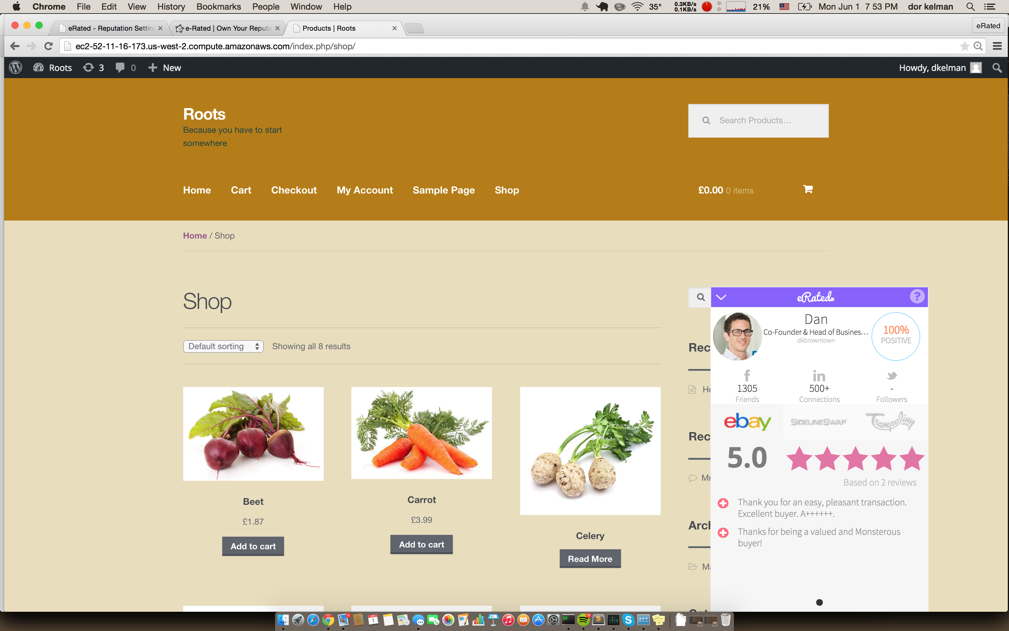 This is what the viewers will finally see on your site/store, once the widget is published.