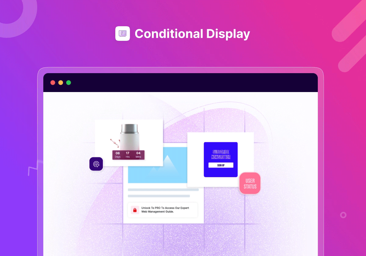 Protected Content Widget