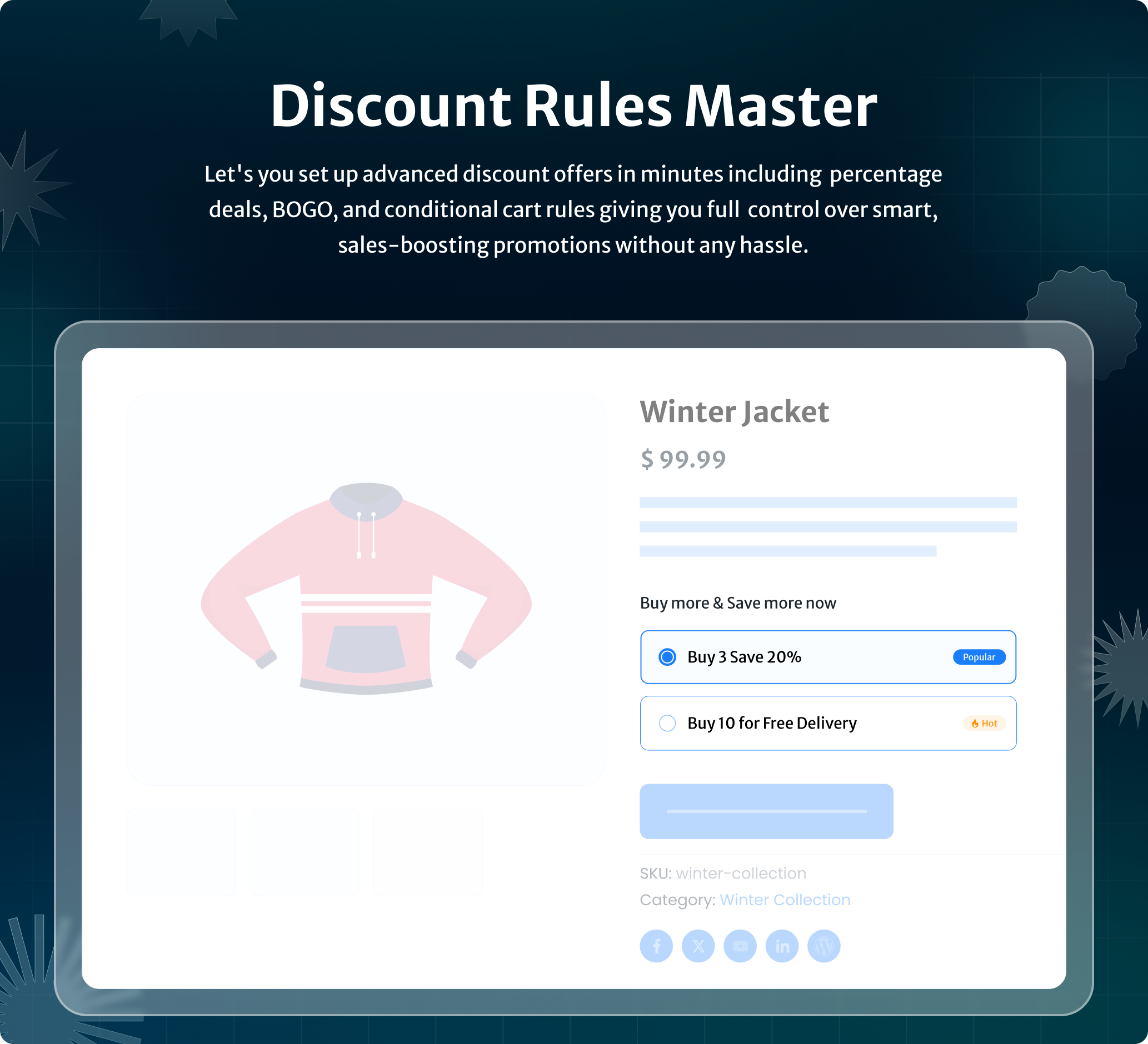 Sticky Cart on Single Product Page (Pro)