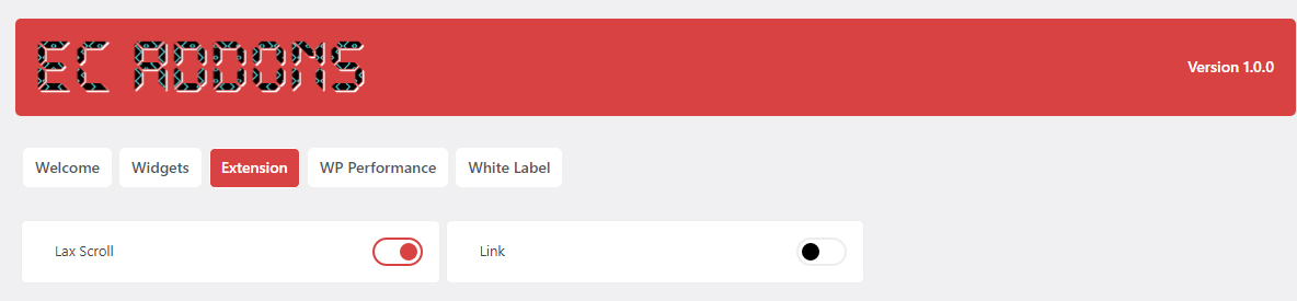 Extension Lists