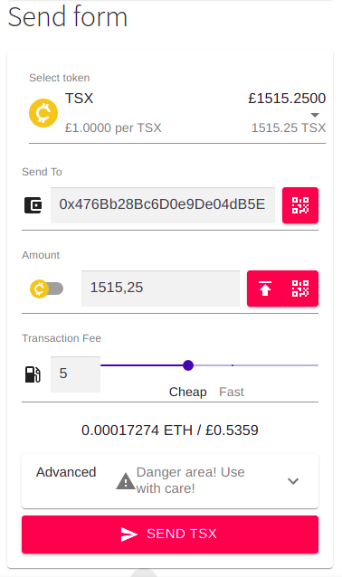 The `[ethereum-wallet-balance]` display with different settings