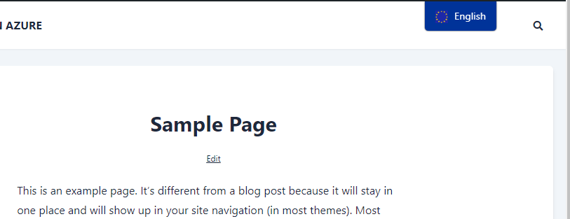 Floating Language Switcher