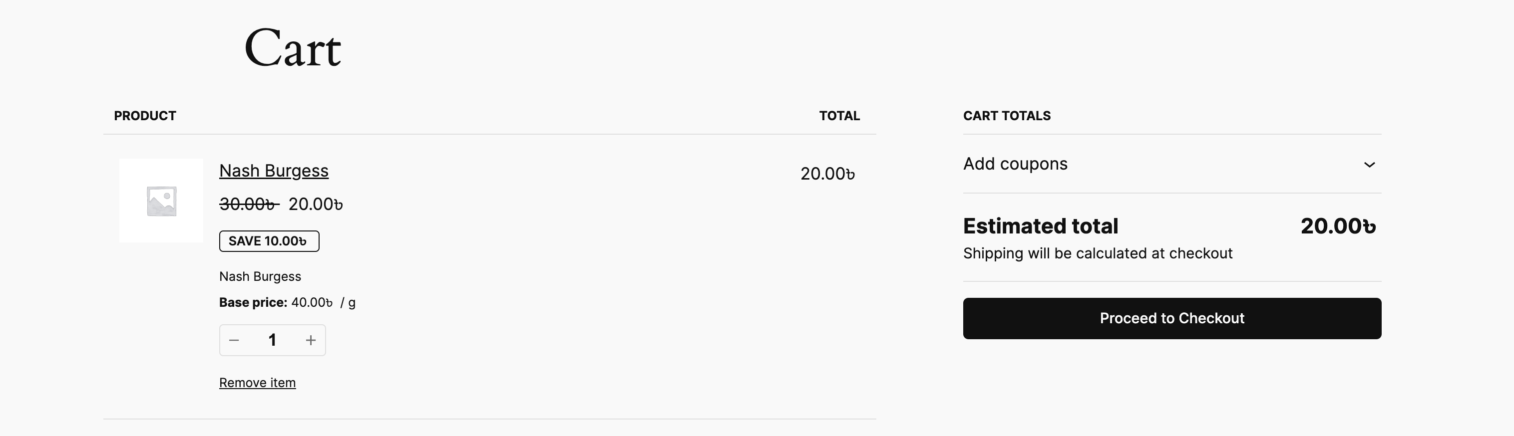 **Cart/Checkout** - Base prices in cart flows [screenshot-3.png]