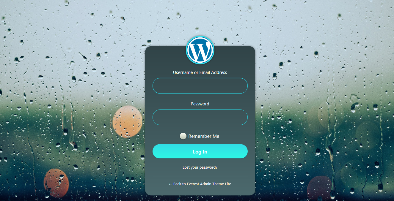 Login page template 1.