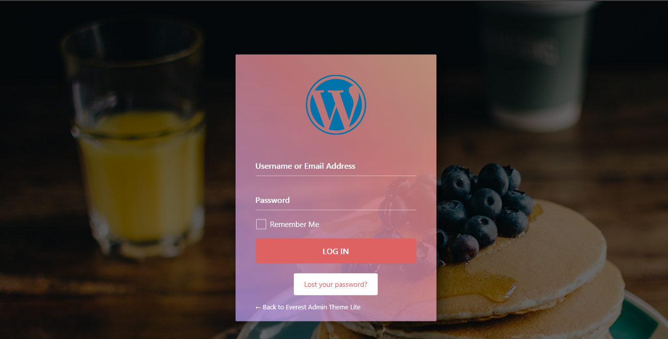 Login page template 2.