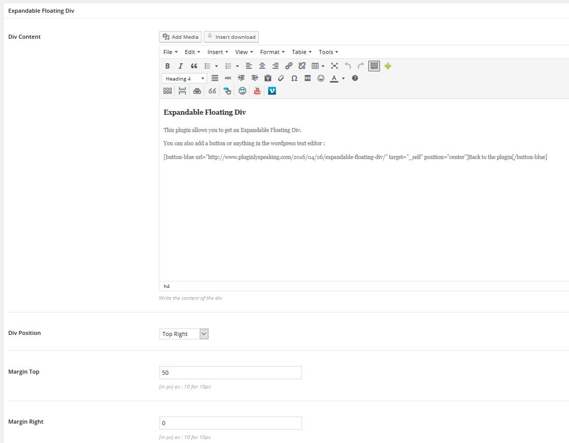 Here is the admin panel 1/2