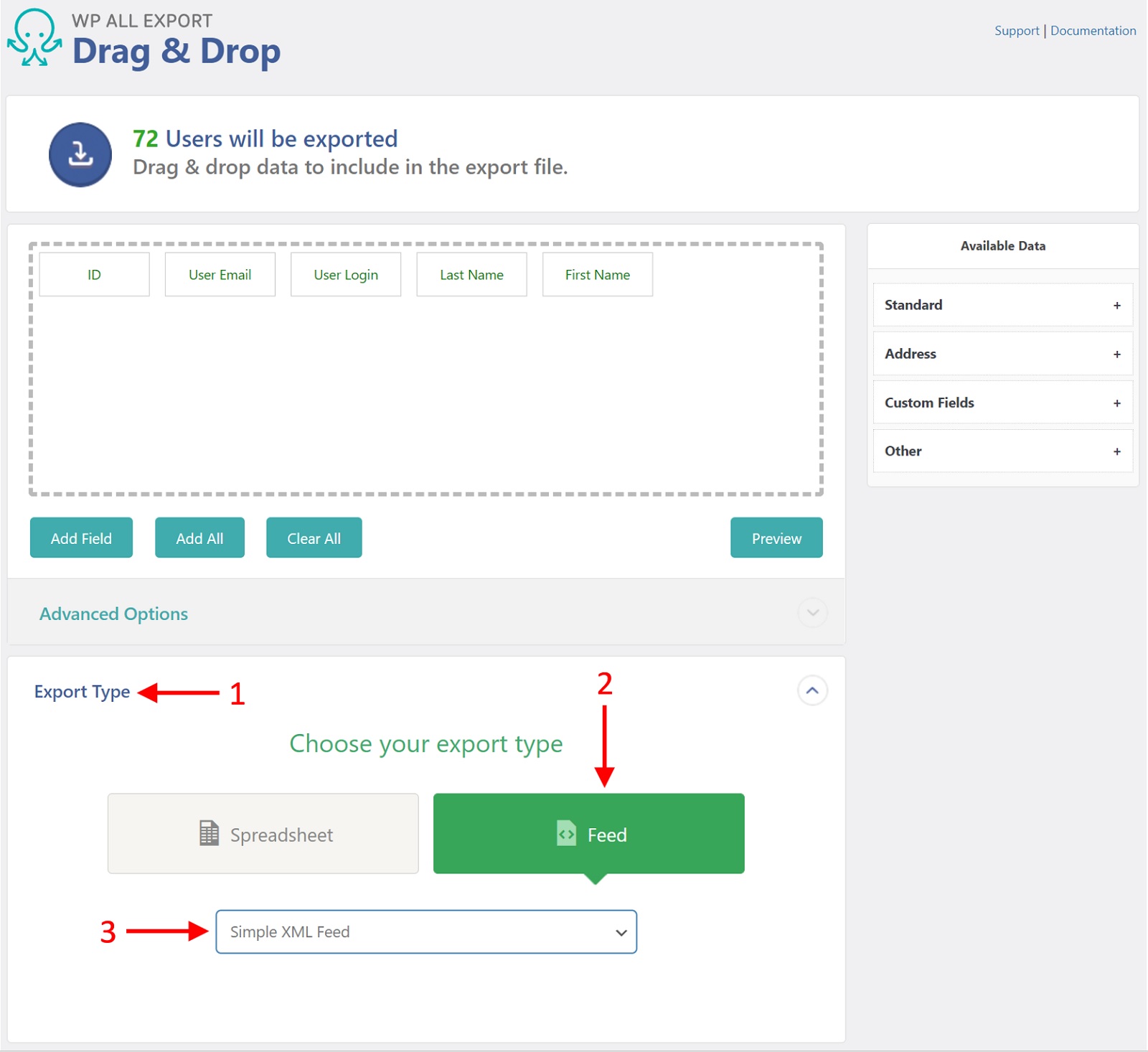 Export Users to Excel