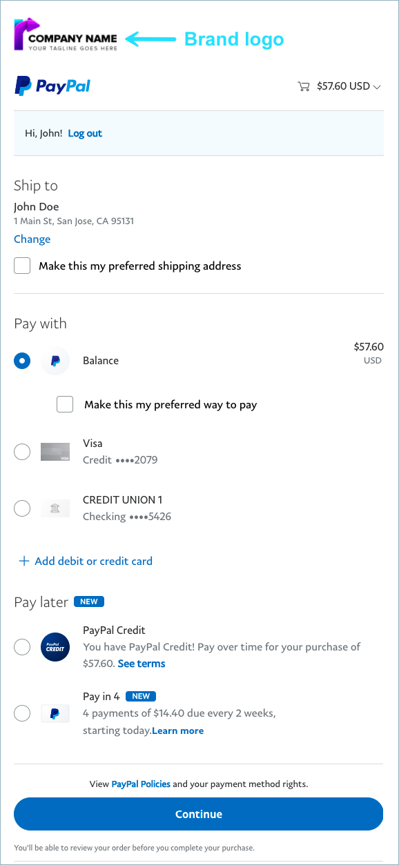 PayPal Smart Button-Alternative Payment Method-Netherland
