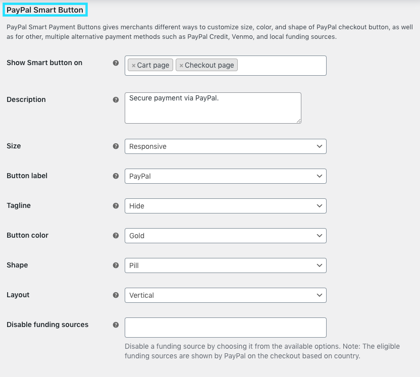 PayPal Express Button-Input API Credentials