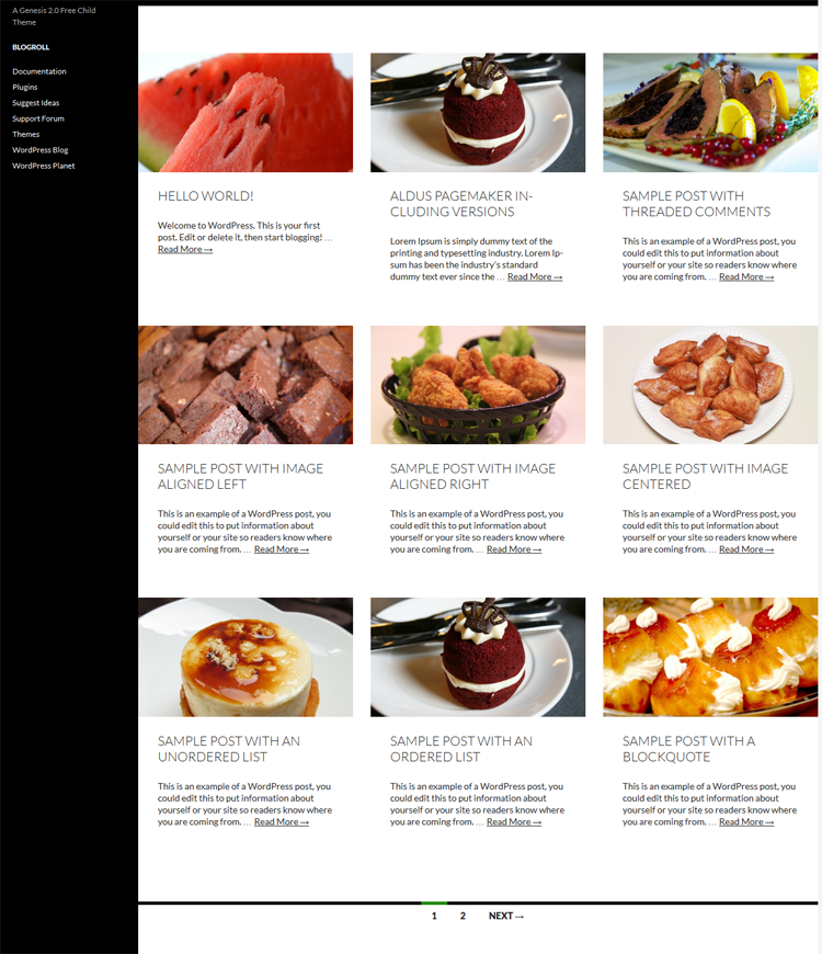 Output of Front End.