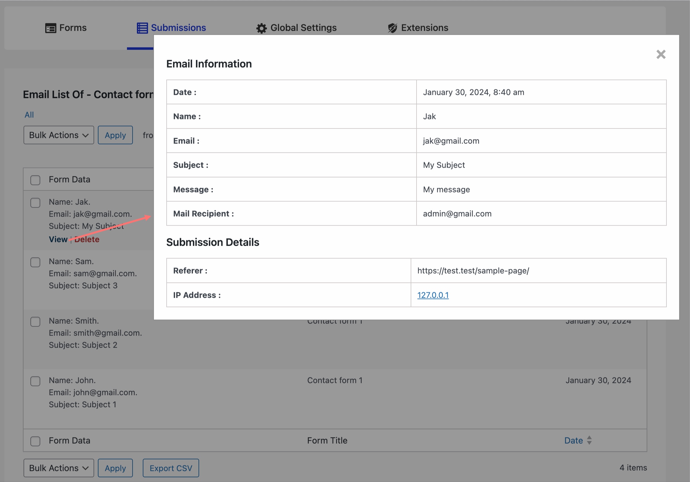 Use of Conditional filed tag in Contact Form 7 Editor