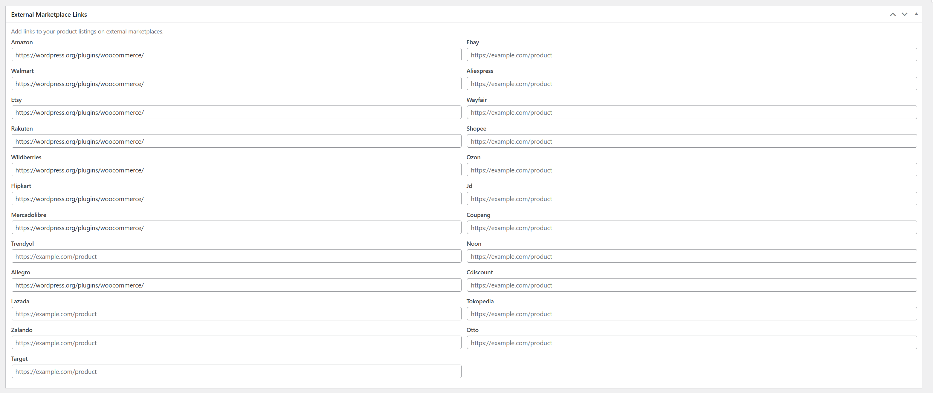 Product page buttons rendering