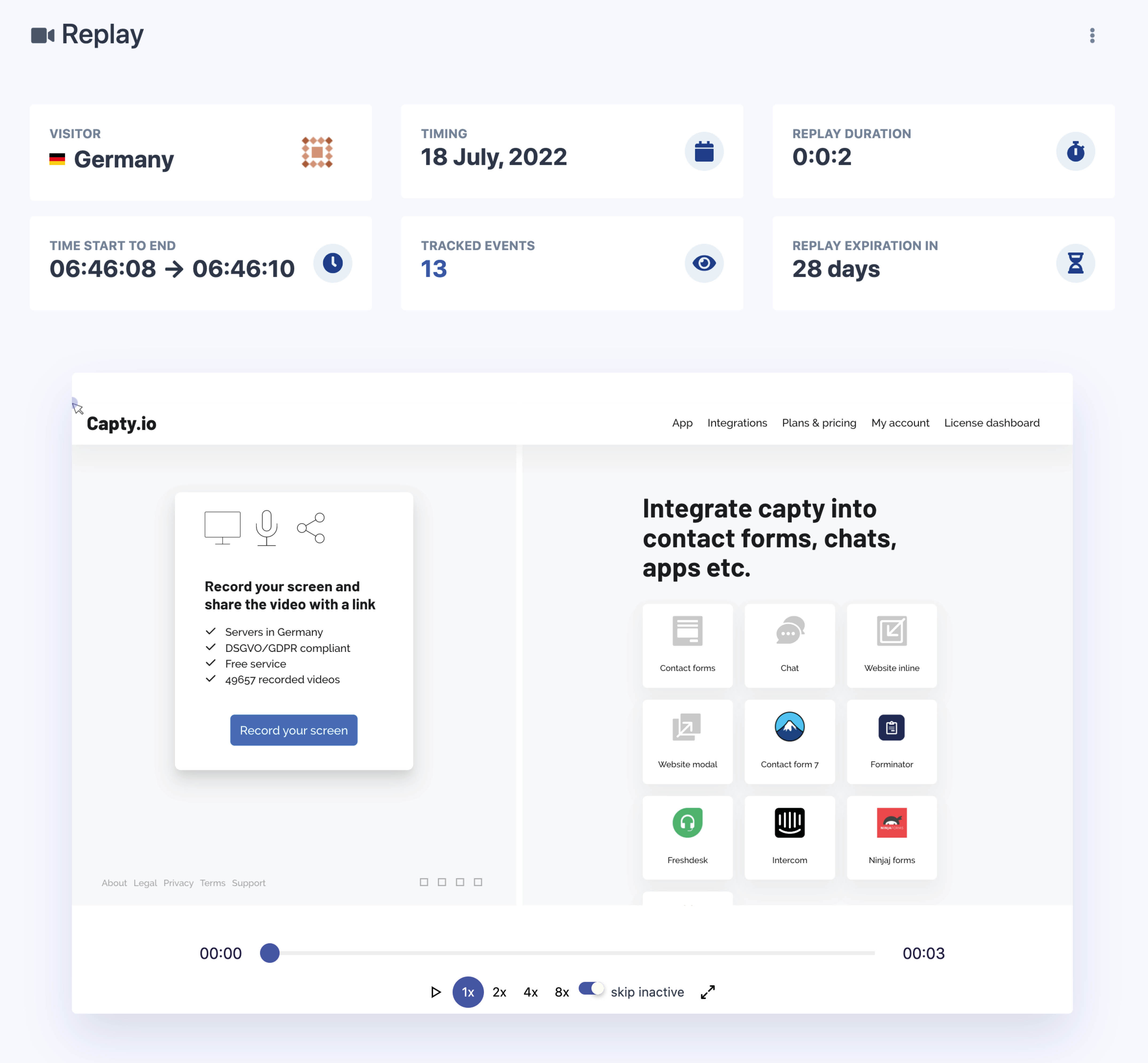 Goal tracking