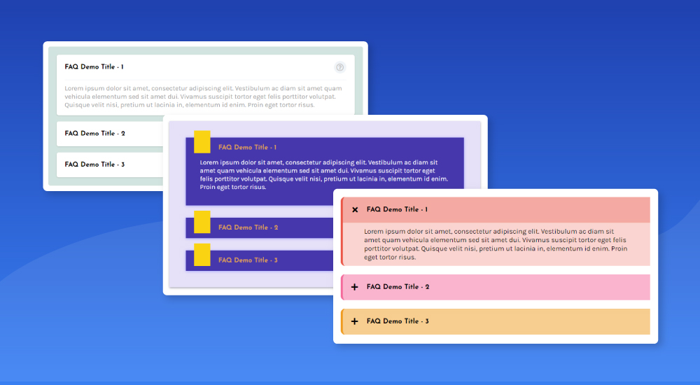 Ultimate FAQ Schema - Accordion Preview.